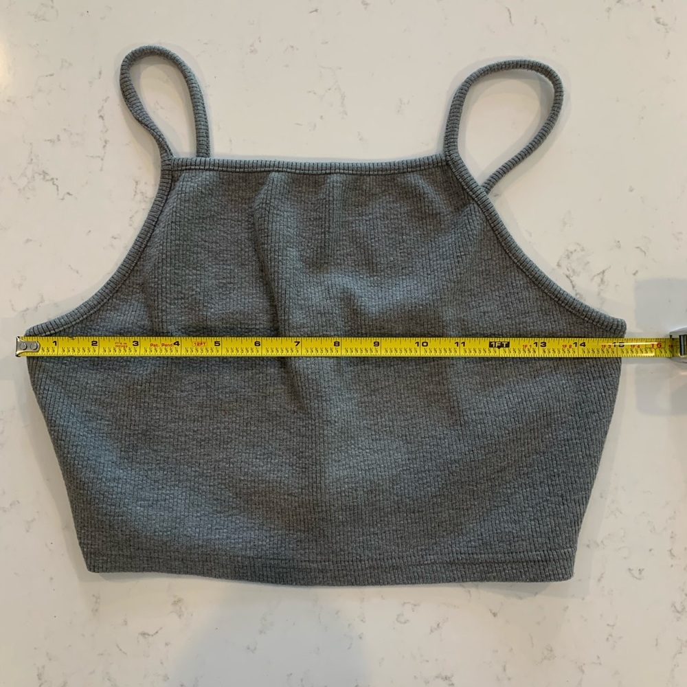 Topshop Crop Top, Size 10 - Picture 4 of 7